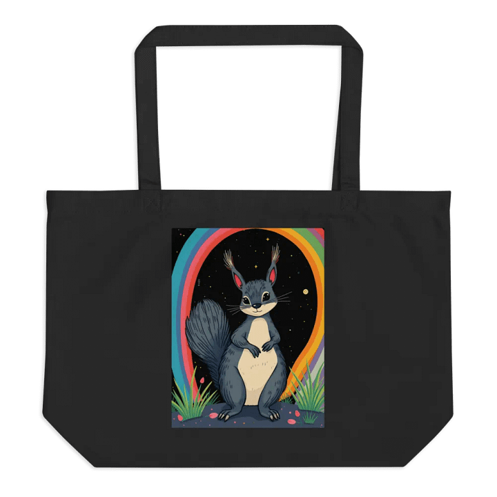 Starry Night Squirrel Eco Tote product image (1)