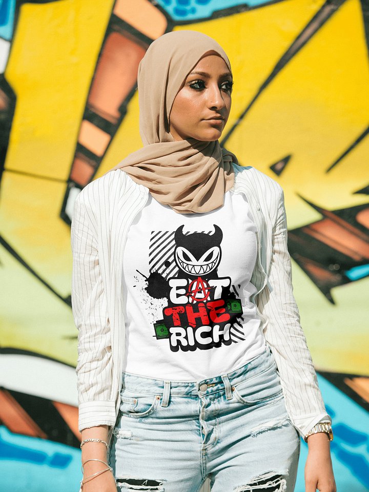 Women's Eat The Rich T-Shirt product image (1)