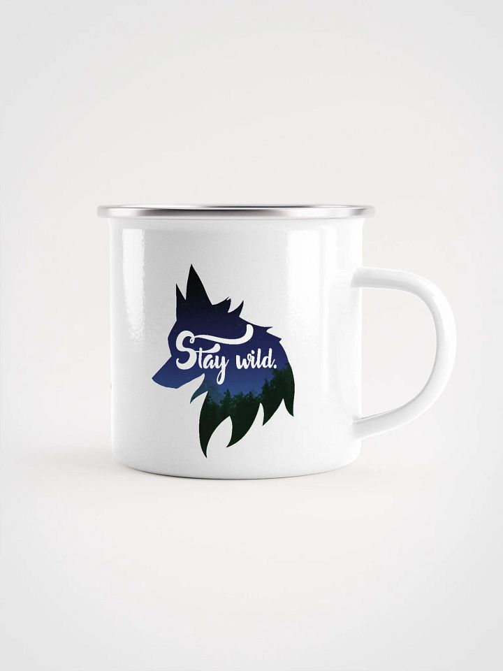 Stay Wild Enamel Mug product image (1)