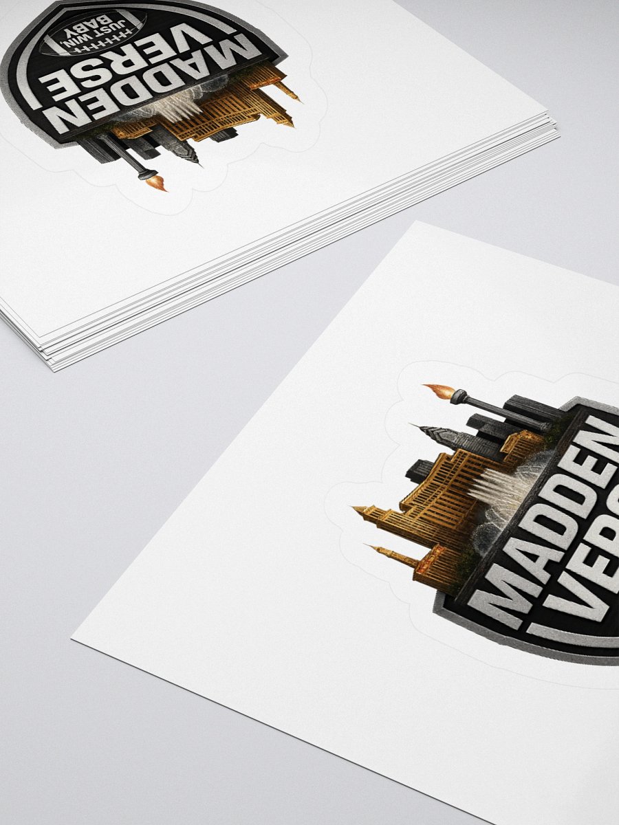 JUST WIN BABY MADDEN VERSE STICKER product image (4)