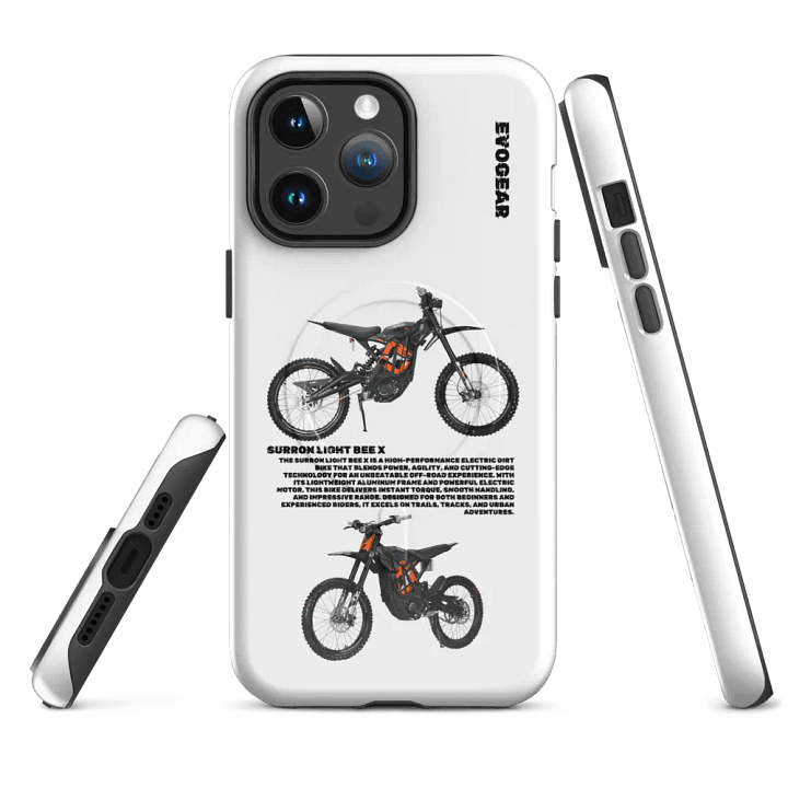 White Surron Light Bee X iPhone Magsafe Case product image (4)
