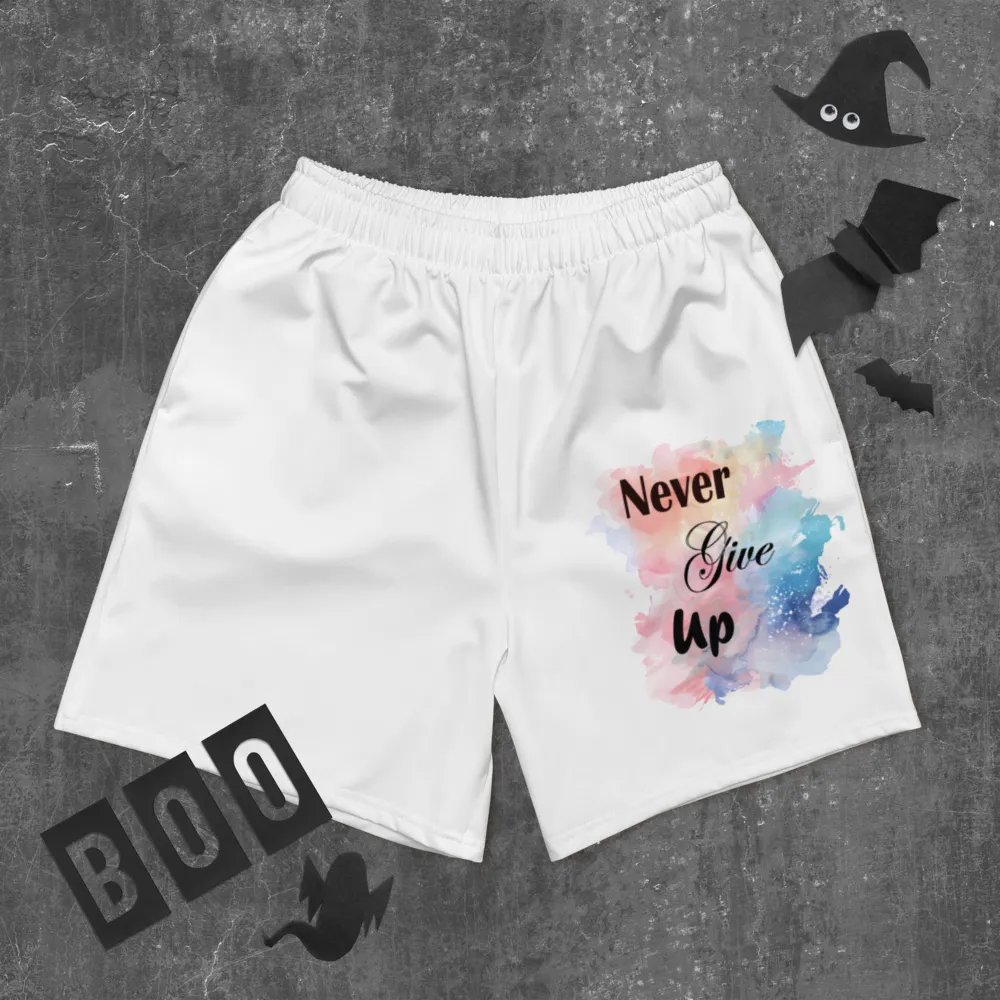 Nebula Never Give Up Athletic Shorts product image (12)