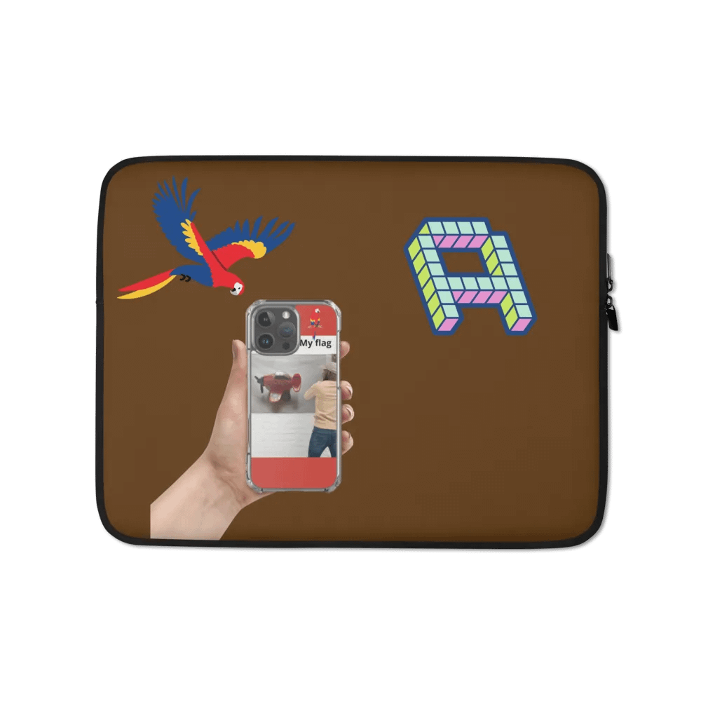 Parrot Paradise Laptop Sleeve product image (1)