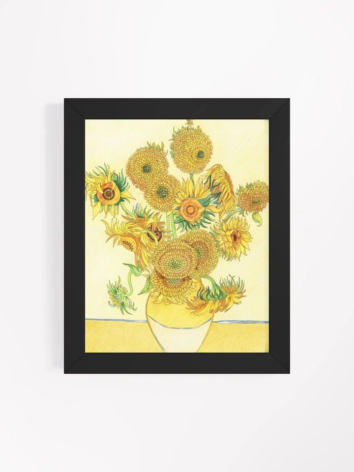Vincent van Gogh's Vase with Three Sunflowers. product image (1)