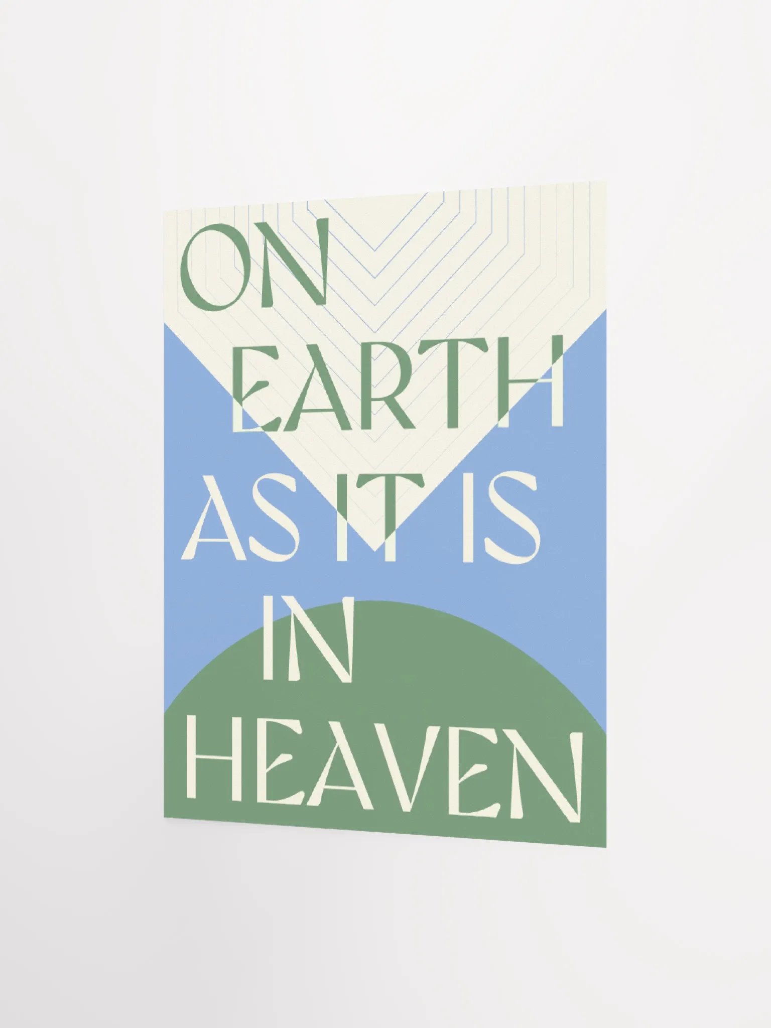 On Earth as it is in Heaven Poster product image (2)