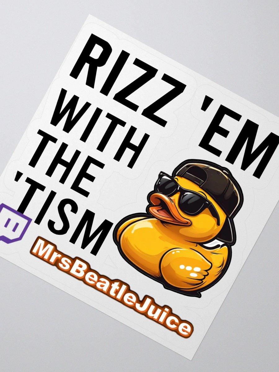 Sticker - Rizz 'Em With The 'Tism product image (2)