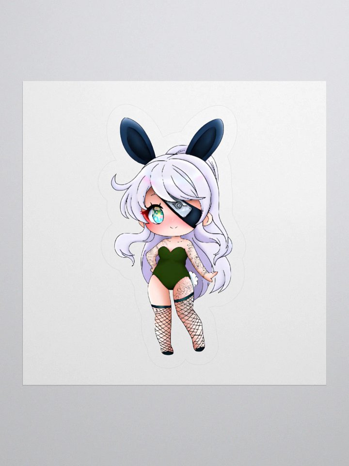 Bunny Eared Chibi Kiss Cut Stickers product image (1)