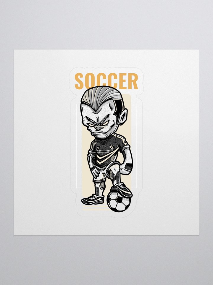 Soccer Star Kiss Cut Stickers product image (1)