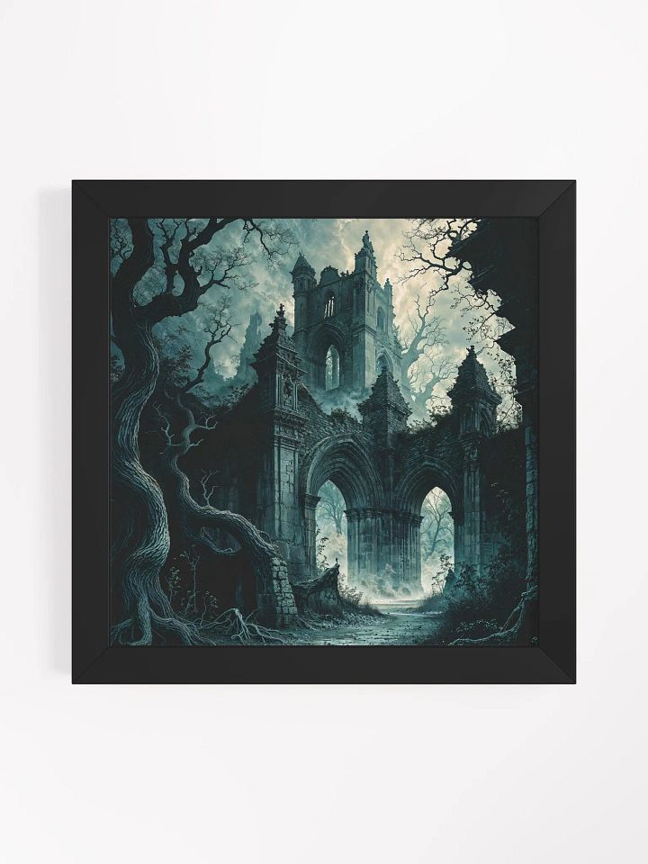 Gothic Cathedral Ruins Framed Print product image (6)