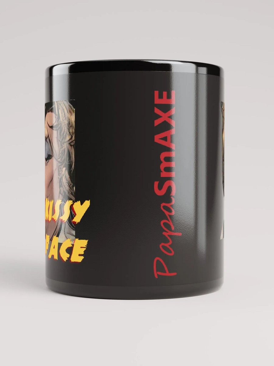 Kissy Face on a Black Mug product image (5)