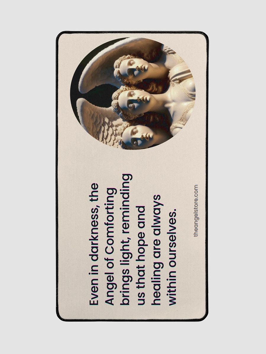 Angel of Comforting desk mat product image (2)