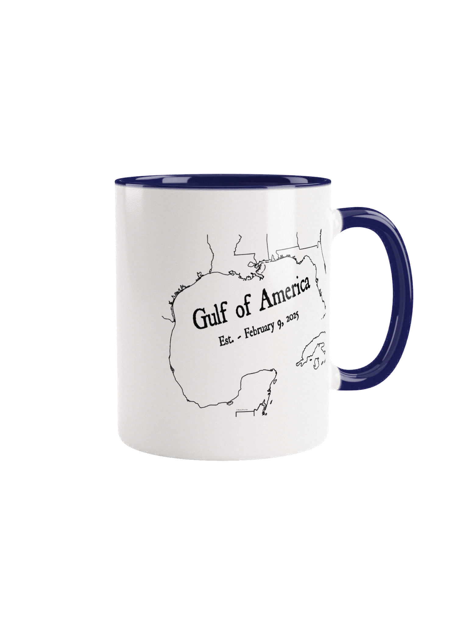 Two-tone Ceramic Mug-Gulf Of America-B product image (4)