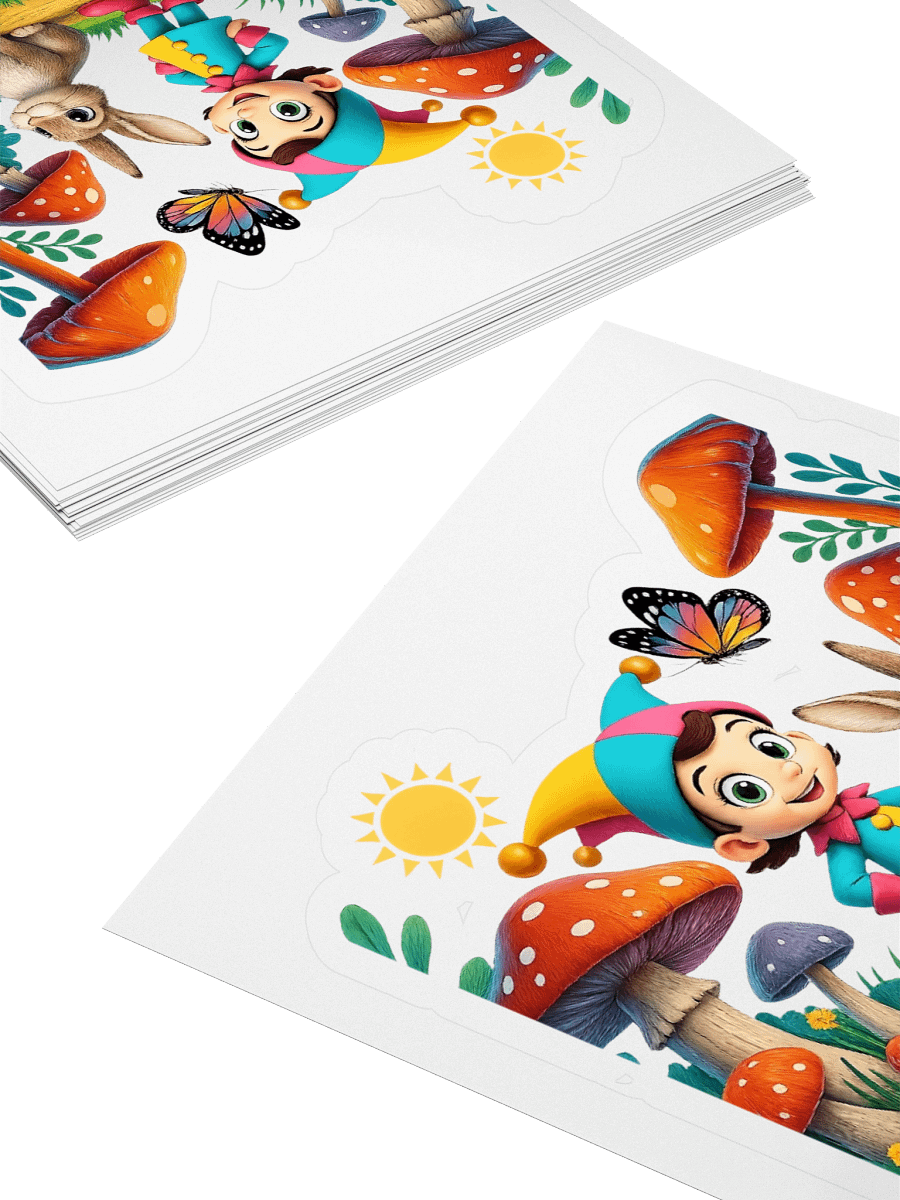 JessyJesty Girl Kiss Cut Stickers product image (4)