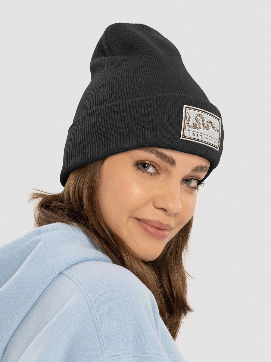 "Join or Die" Cuffed Beanie product image (30)