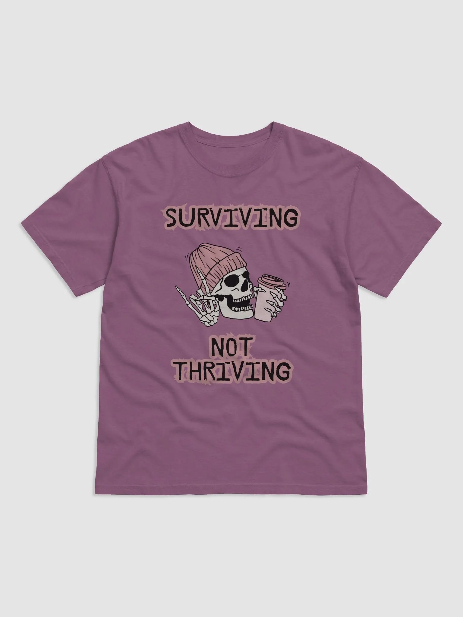 Surviving (Pink) Tshirt product image (1)