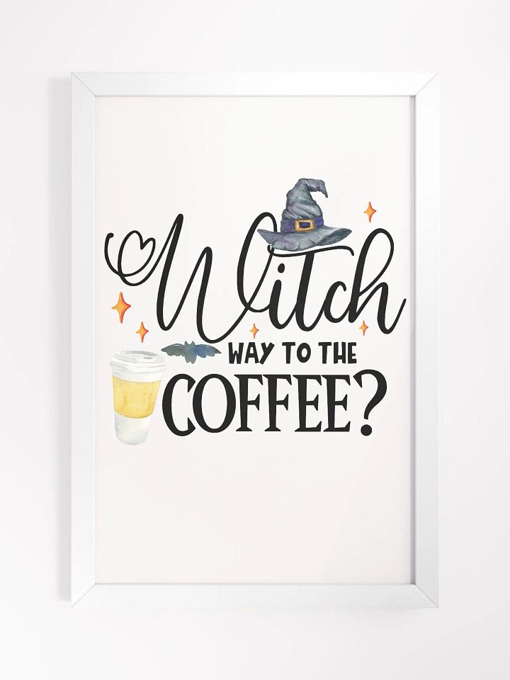 Witch Way to The Coffee - Witchy, Kitchen Witch, Magic Kitchen Gift product image (1)