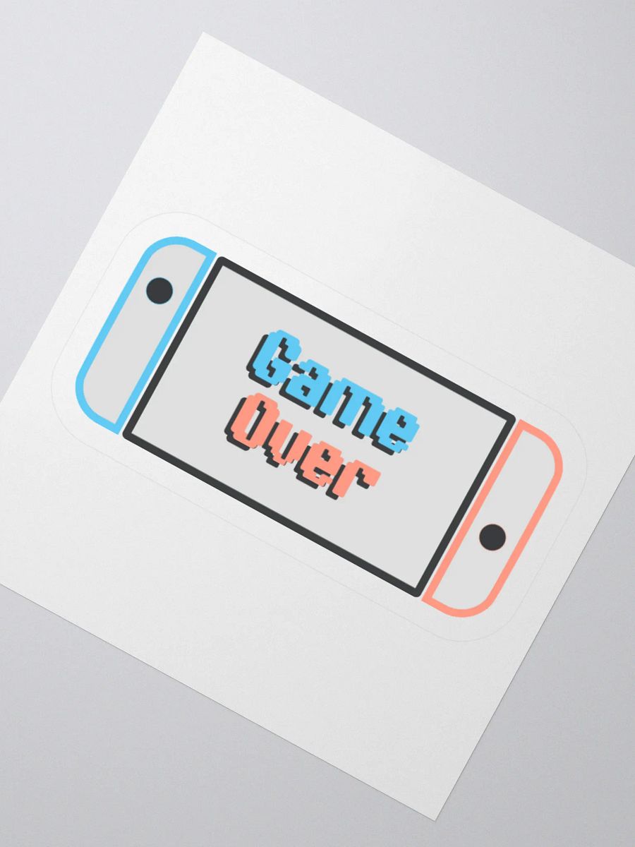 Switch 2 "Game Over" Sticker product image (6)