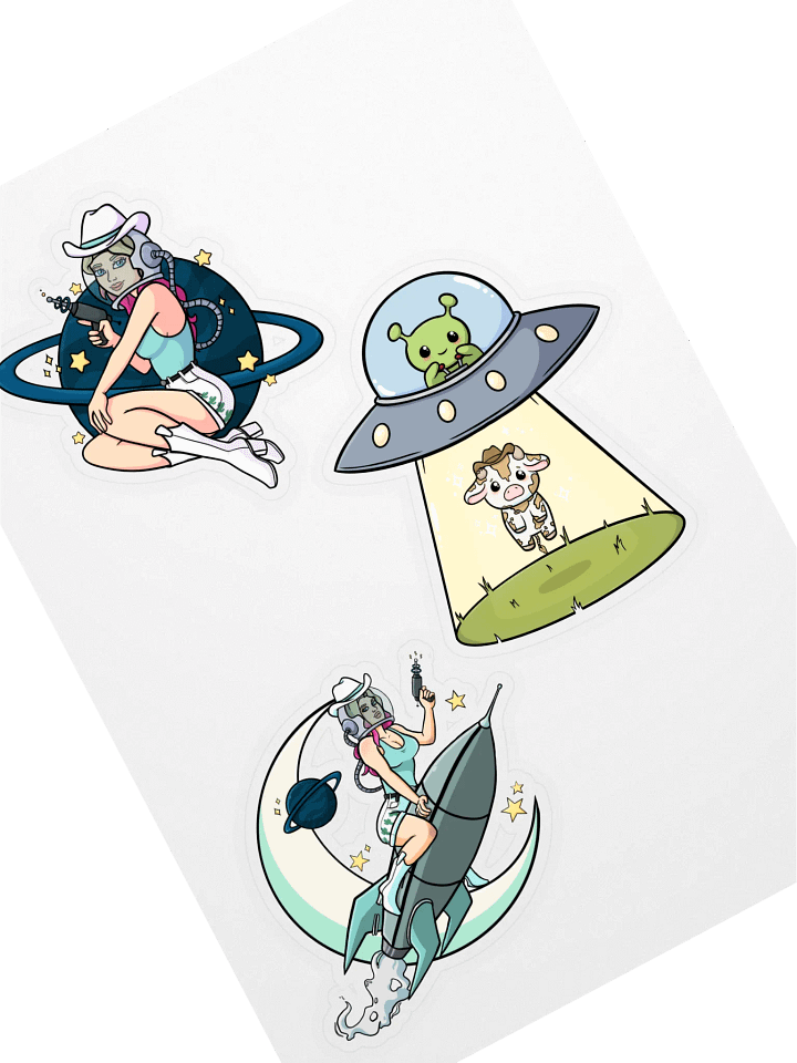 Space Stickers product image (1)