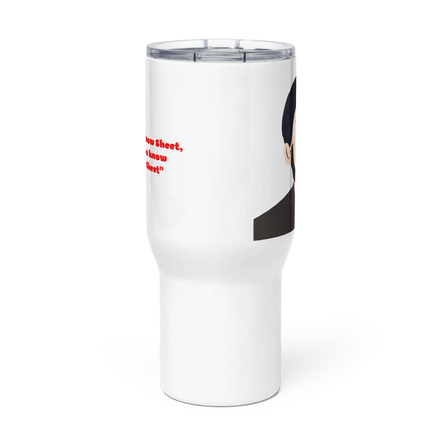 Jacques Sheet Stainless Steel Travel Mug product image (3)