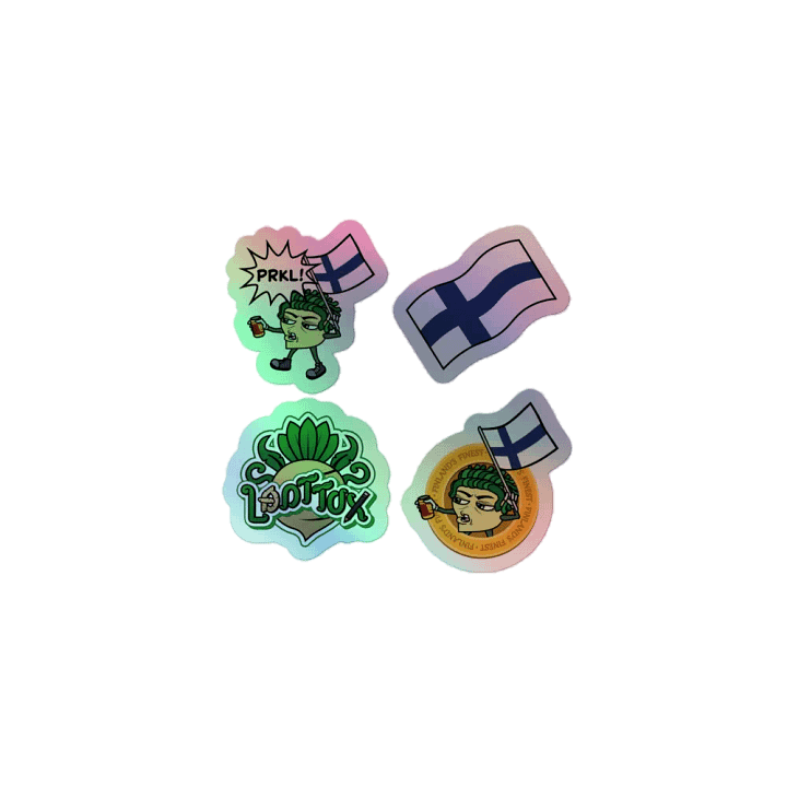 Finnish Pride sticker set product image (1)