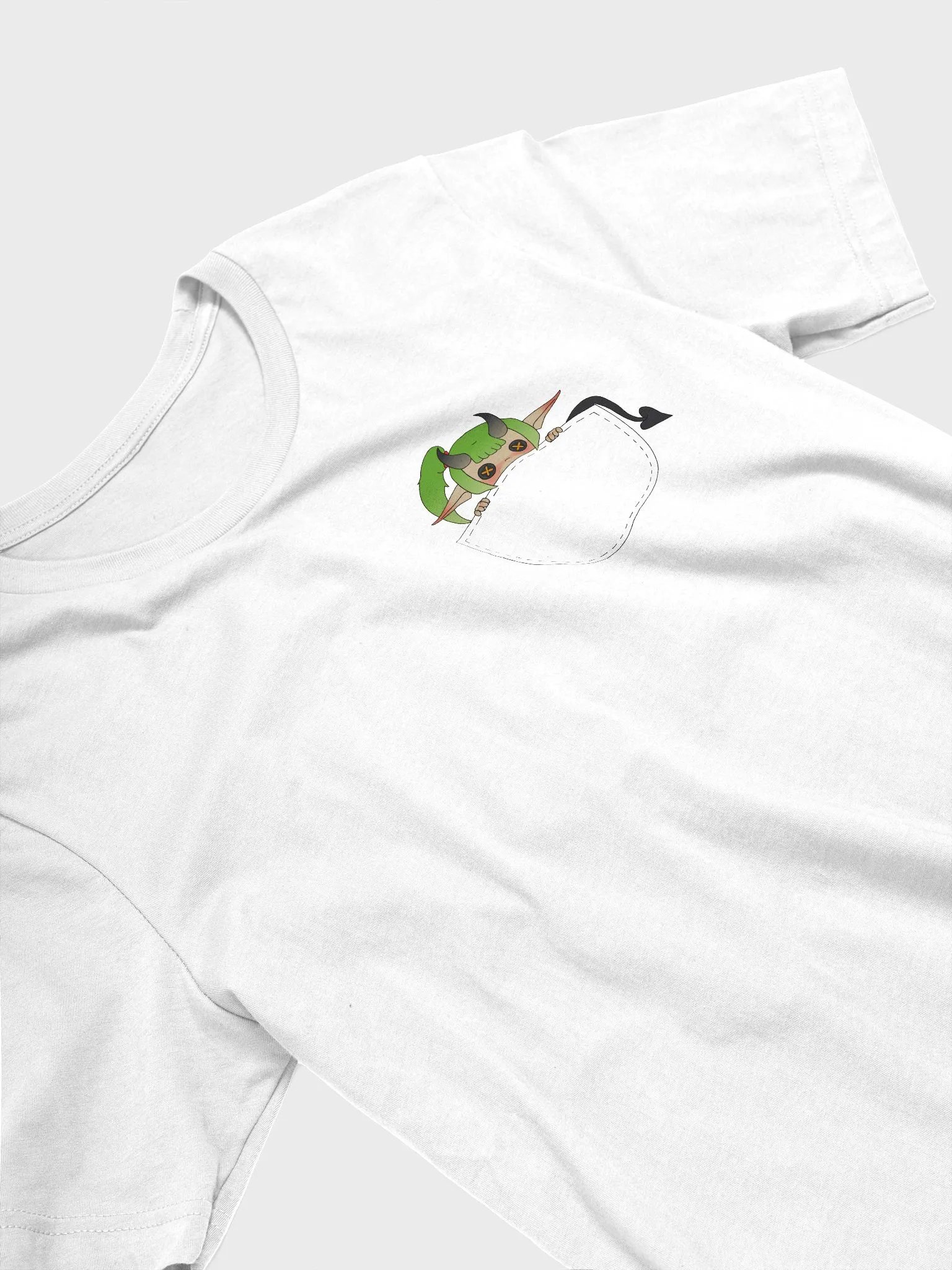 FSC Black outline T-shirt product image (24)