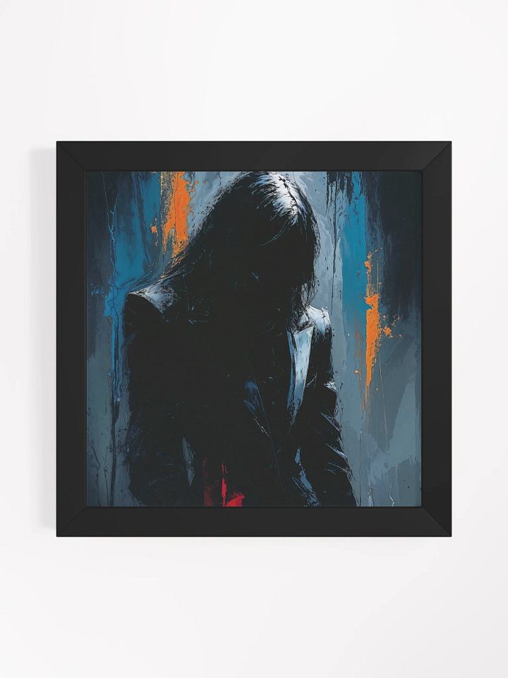 Descent in Silence Framed Print product image (8)