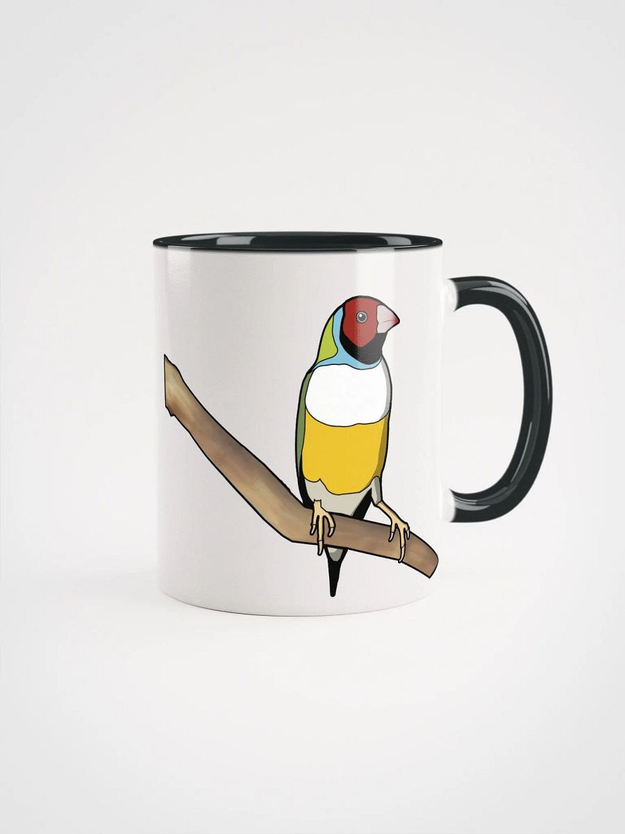 Mr. Aviary & White-Breasted Gouldian Finch Mug product image (3)