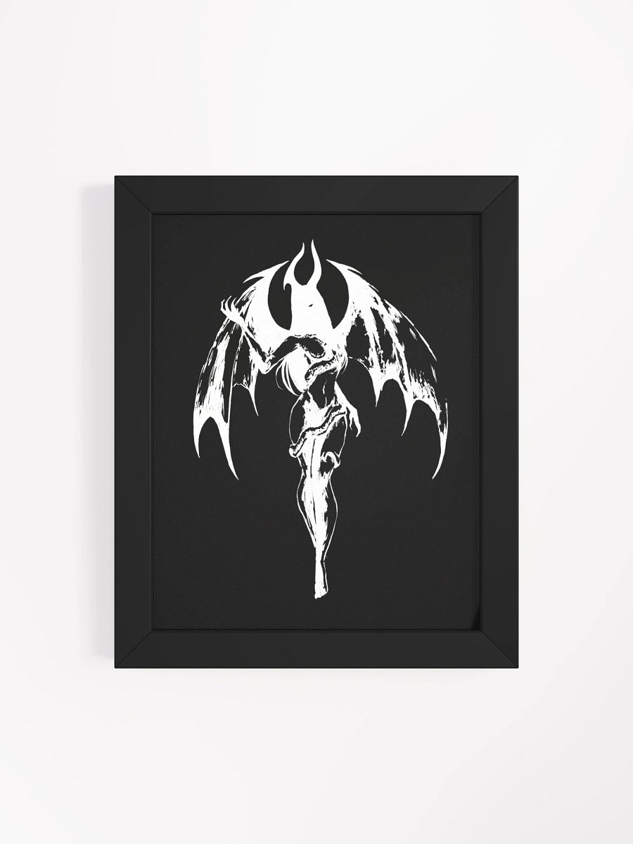 Serpent's Affliction Framed Print [BLACK] product image (19)