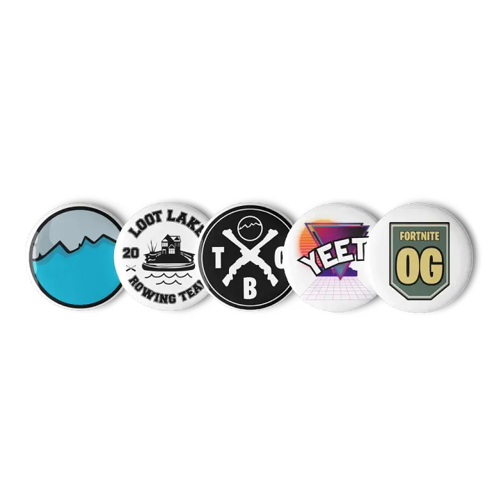 SamUpStream Pin Button Collection product image (2)
