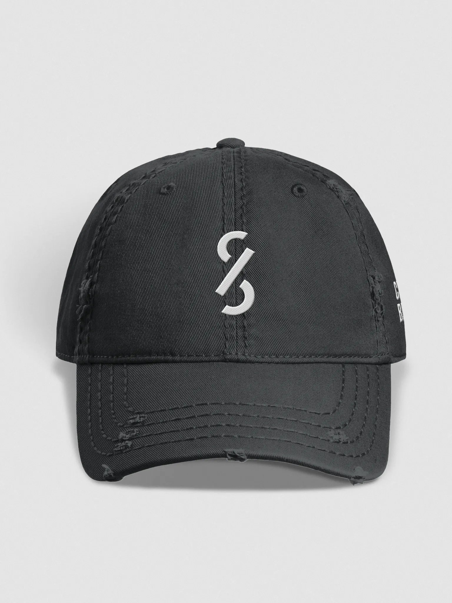 CLAUDY BEATS DISTRESSED DAD HAT product image (2)