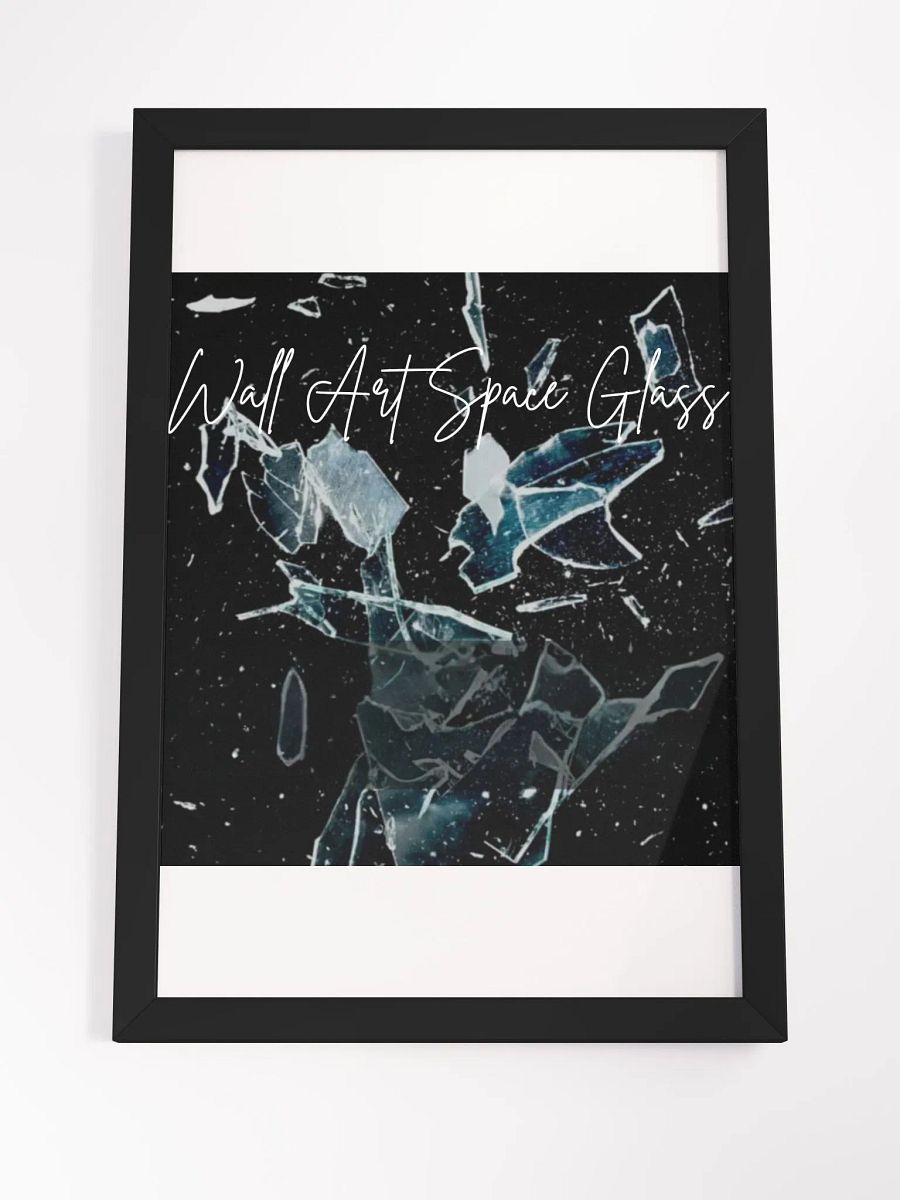 Wall Art Space Glass Framed High-Quality Matte Poster (in) product image (4)