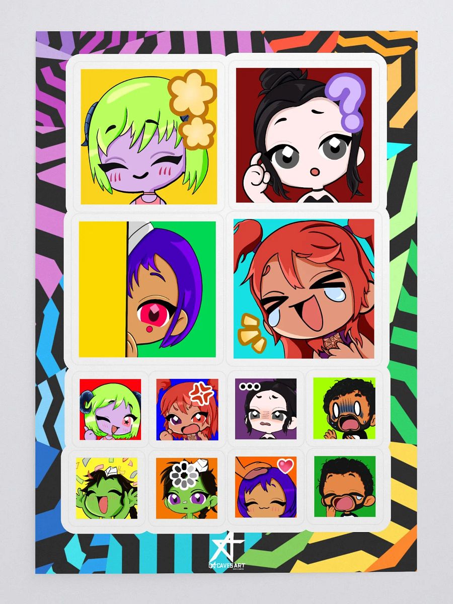 Super Crazy Forever Mega Original Sticker Pack product image (3)