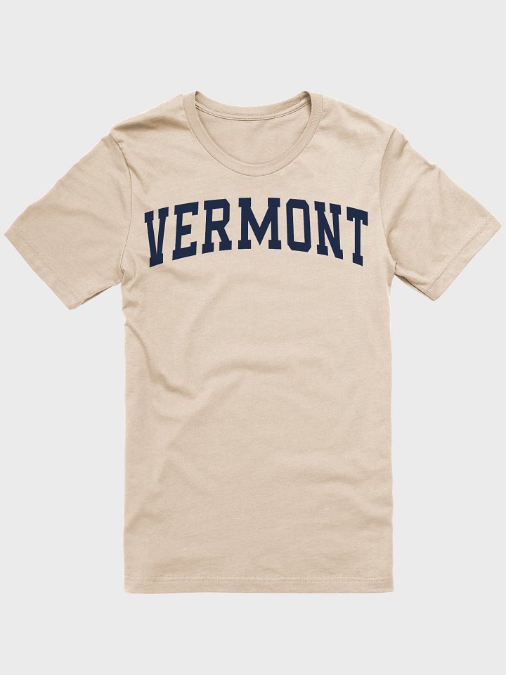 Vermont Vintage Varsity Supersoft Unisex T-Shirt product image (2)