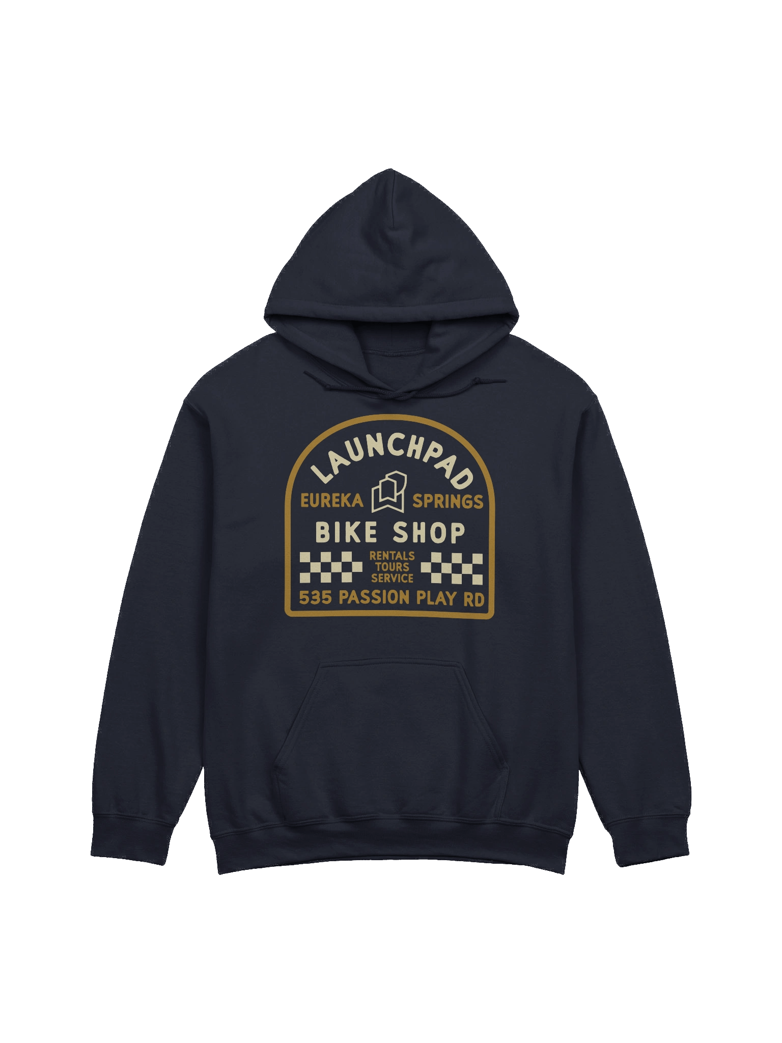 Launchpad Bike Shop Arch Hoodie product image (1)