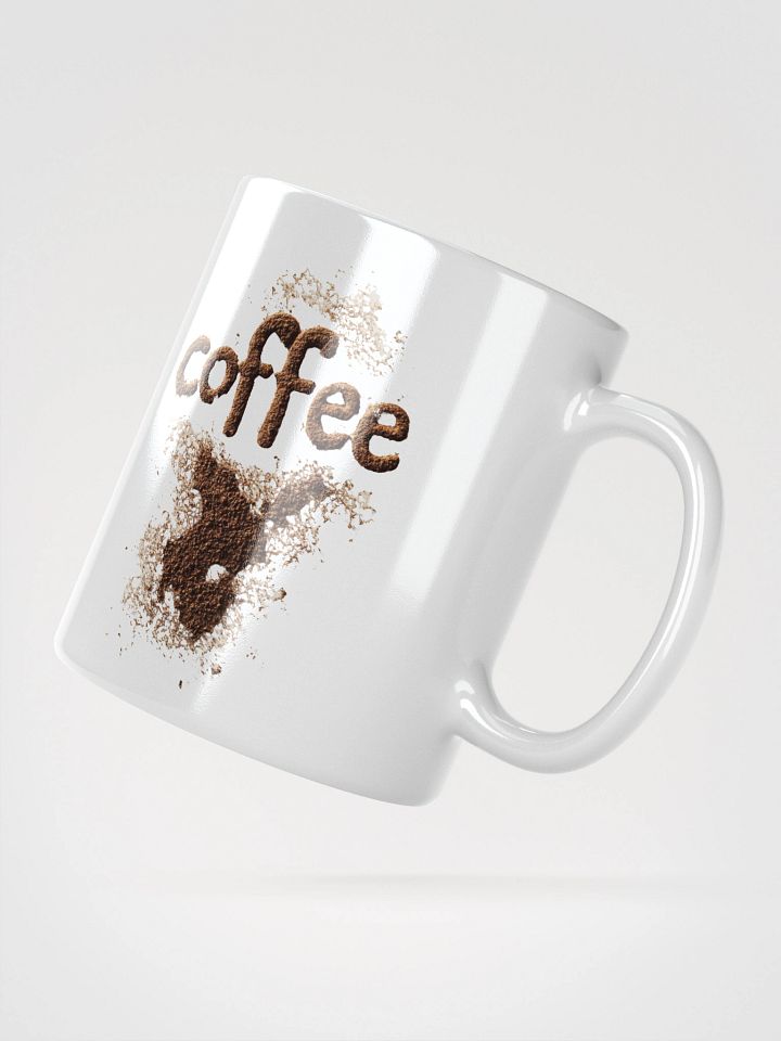 Coffee Lover's White Glossy Mug product image (4)