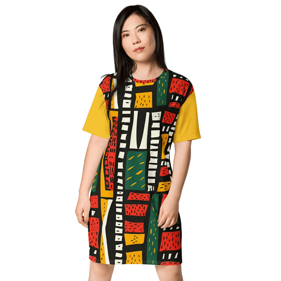 Tribal Harmony T- Shirt Dress product image (8)