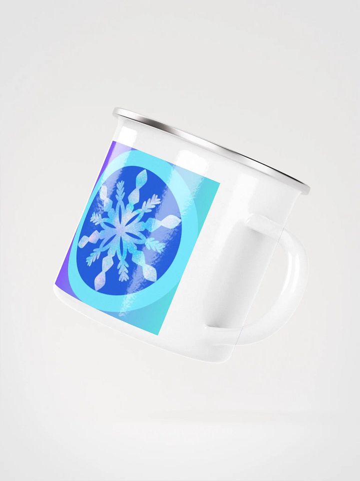 snowflake Enamel Mug product image (2)