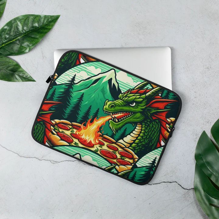 Dragon's Fire Laptop Sleeve product image (2)