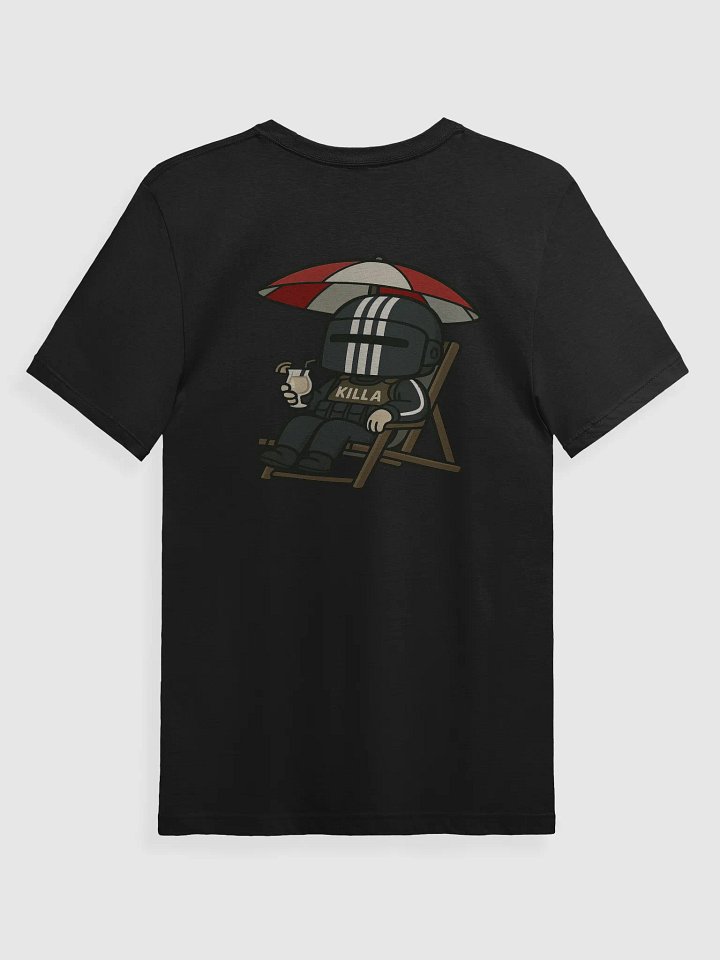 Off-Duty Killa Tee – Rest. Relax. Respawn. (Black) product image (2)