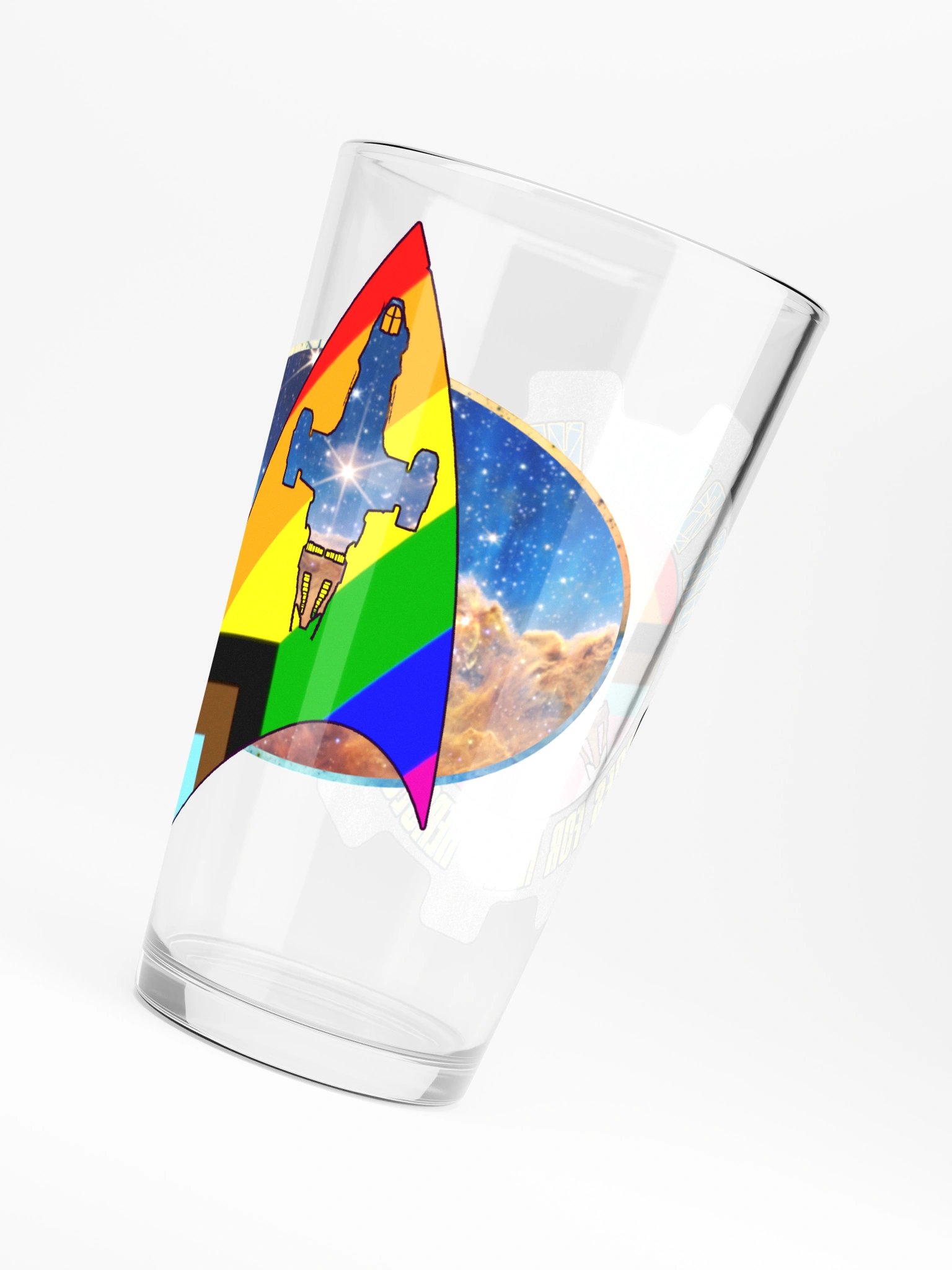 Galactic Unity Shaker Pint Glass product image (6)
