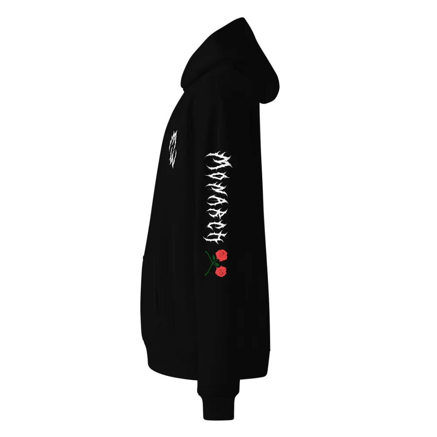 Oversized Printed MW Gothic Hoodie product image (3)
