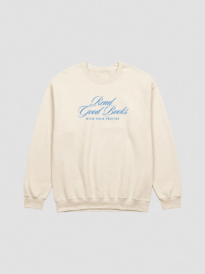 Read Good Books (Script) | Embroidered Crewneck product image (2)