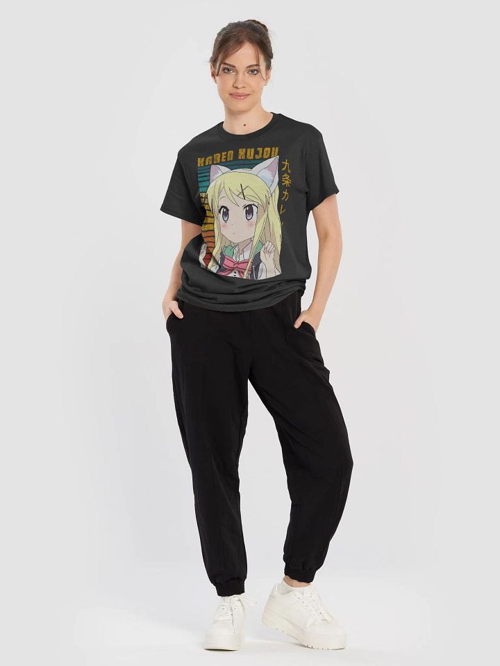 Kiniro Mosaic Karen Kujou Cat Ear T-Shirt – Gildan Heavyweight product image (2)