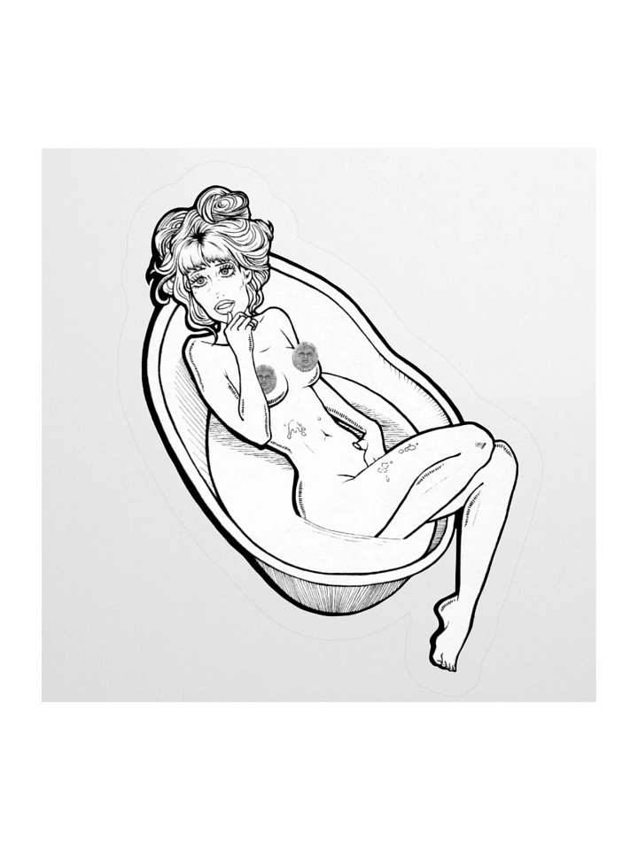 The Librarian (censored) sticker product image (1)