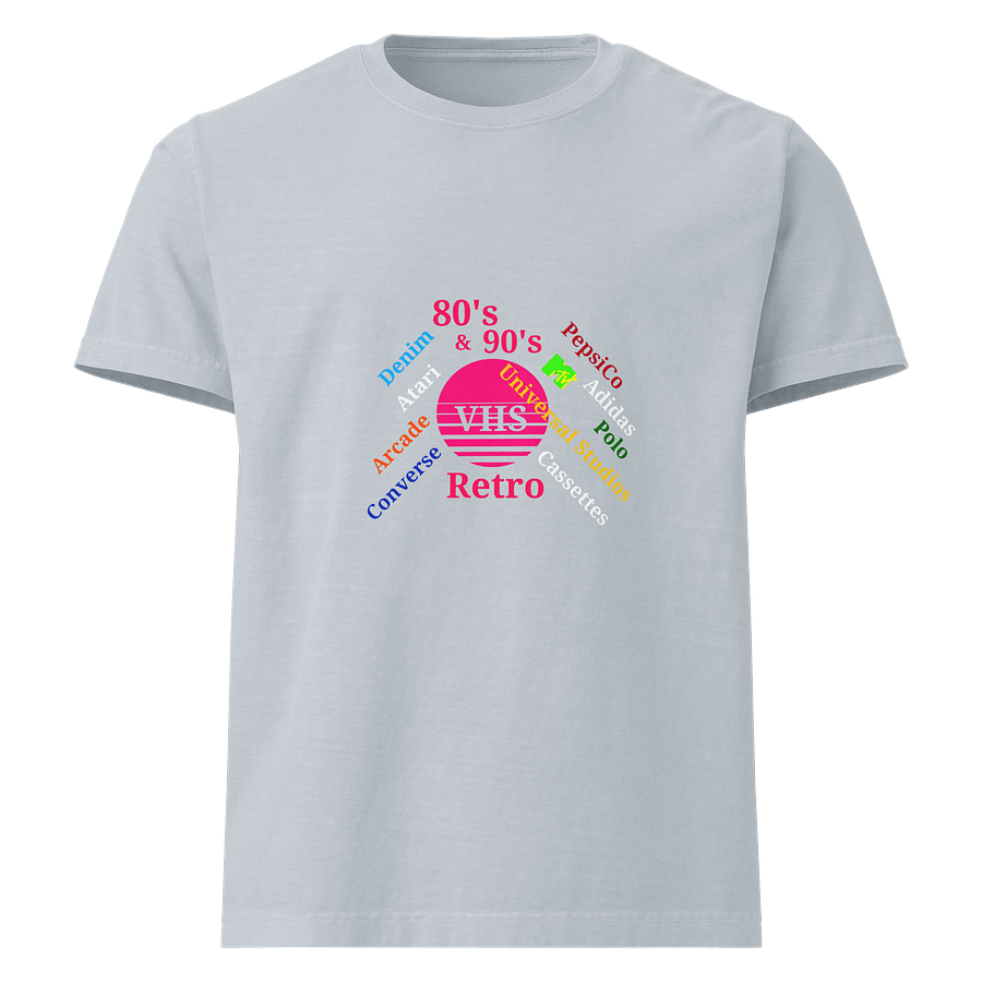 Retro 80's & 90's Pop Culture Oversized Tee product image (1)