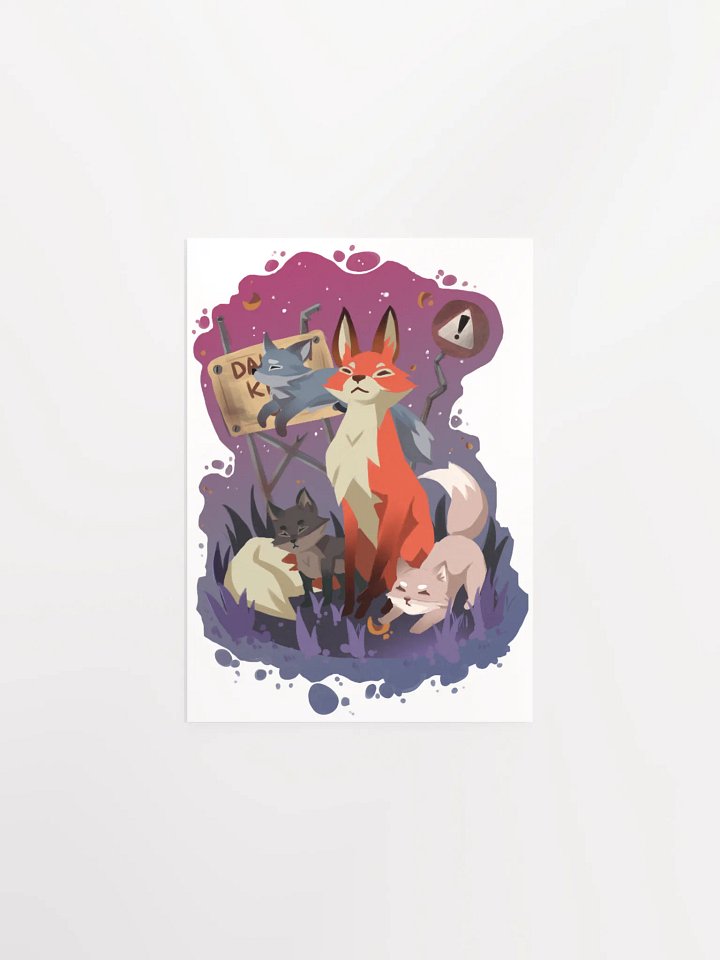 Foxfamily Poster product image (1)