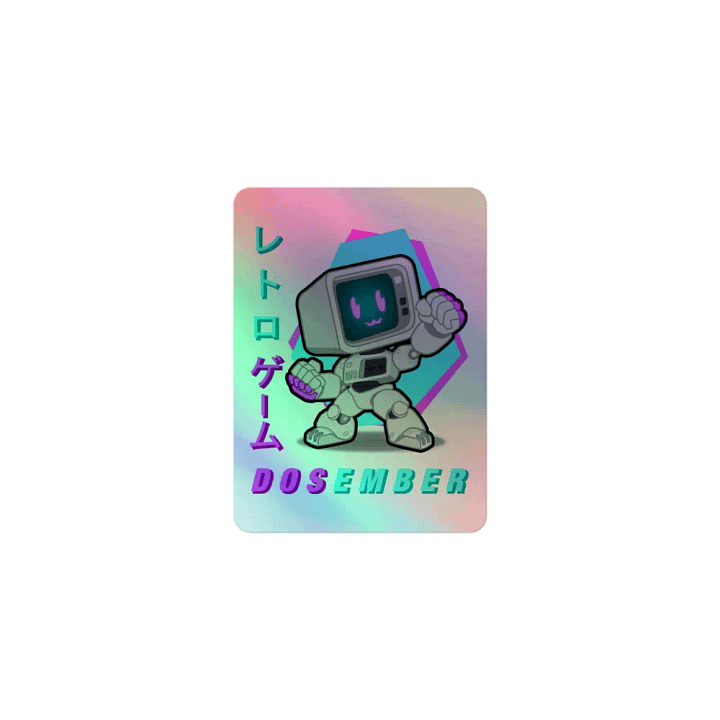 Dosember Holo sticker CGA #2 product image (1)