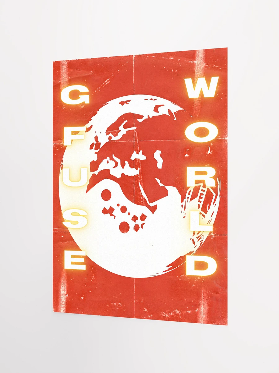 GFuse World Poster | Vintage Red product image (2)