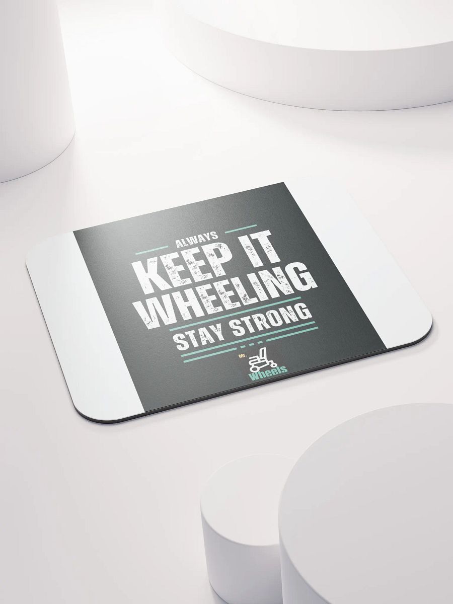 Wheelchair Motivation Mouse Pad product image (4)