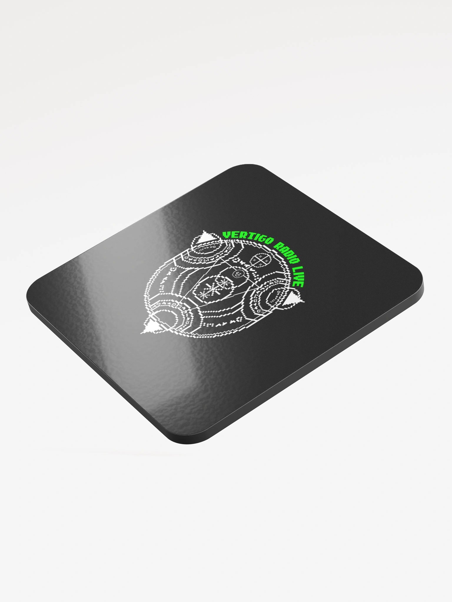 Vertigo Radio Live Coaster: Pixel Green product image (3)